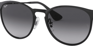 Lenti originali Ray-Ban RB3539 Erika Metal, colore 8G · Grigio sfumato · plastica
