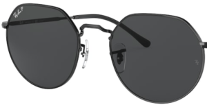 Lenti originali Ray-Ban RB3565 Jack, colore 48 · Nero polarizzato