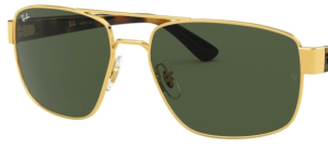 Lenti originali Ray-Ban RB3663 Pezzi, colore 31 · Verde