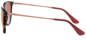 Aste originali Ray-Ban RB9547S Junior JUNIOR ERIKA, colore 7047 · Avana