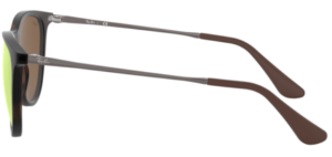 Aste originali Ray-Ban RB9547S Junior JUNIOR ERIKA, colore 7006 · Avana rubber
