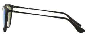 Aste originali Ray-Ban RB9547S Junior JUNIOR ERIKA, colore 7005 · Rubber nero