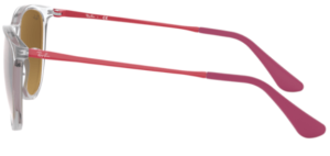Aste originali Ray-Ban RB9547S Junior JUNIOR ERIKA, colore 7032 · Trasparente