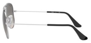 Aste originali Ray-Ban RB9506S Junior JUNIOR AVIATOR, colore 271 · Nero su argento