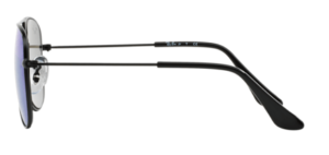 Aste originali Ray-Ban RB9506S Junior JUNIOR AVIATOR, colore 201 · Nero opaco