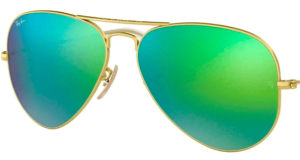Lenti originali Ray-Ban RB8307 Pezzi, colore 19 · Verde flash specchio