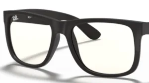 Lenti originali Ray-Ban RB4165 Justin, colore 5X · Trasparente · plastica