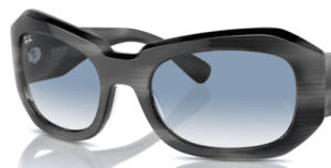Lenti originali Ray-Ban RB2212 Beate, colore 3F · Blu sfumato