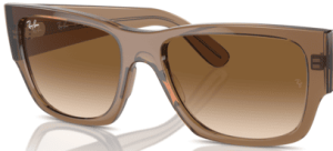 Lenti originali Ray-Ban RB0947S Carlos, colore 51 · Marrone chiaro sfumato