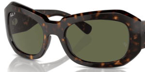 Lenti originali Ray-Ban RB2212 Beate, colore 58 · Verde polarizzato