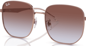 Lenti originali Ray-Ban RB3713D, colore I8 · Blu chiaro sfumato viola · plastica