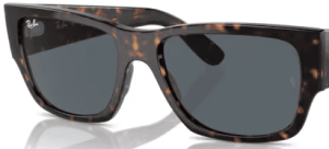 Lenti originali Ray-Ban RB0947S Carlos, colore R5 · Blu