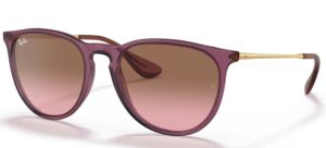 Ray-Ban 4171 ERIKA, colore 659114 · Trasparente viola