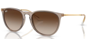 Ray-Ban 4171 ERIKA, colore 674413 · Trasparente marrone chiaro