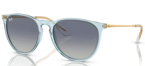 Ray-Ban 4171 ERIKA, colore 67434L · Trasparente blu chiaro