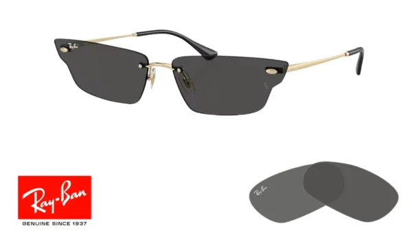 Lenti di ricambio originali Ray-Ban RB3731 ANH