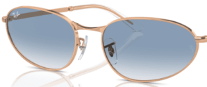Lenti originali Ray-Ban RB3734, colore 3F · Blu sfumato