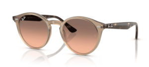 Ray-Ban 2180, colore 678846 · Rosa sfumato grigio