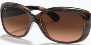 Lenti originali Ray-Ban RB4101 Jackie Ohh, colore A5 · Marrone sfumato