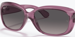 Lenti originali Ray-Ban RB4101 Jackie Ohh, colore M3 · Grigio blu sfumato polarizzato