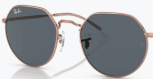 Lenti originali Ray-Ban RB3565 Jack, colore R5 · Blu