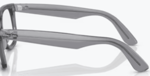 Aste originali Ray-Ban RB4340V vista, colore 8225 · Trasparente grigio