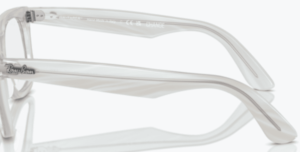 Aste originali Ray-Ban RB4340V vista, colore 8382 · Fotocromatico striato blu chiaro