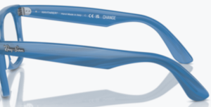 Aste originali Ray-Ban RB4340V vista, colore 8384 · Fotocromatico striato blu