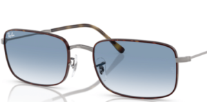 Lenti originali Ray-Ban RB3746, colore 3F · Blu sfumato