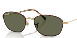 Lenti originali Ray-Ban RB3749 Pezzi, colore 58 · Verde polarizzato