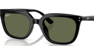 Lenti originali Ray-Ban RB4439D, colore 9A · Verde polarizzato · plastica