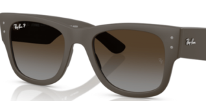 Lenti originali Ray-Ban RB4840S, colore T5 · Marrone sfumato polarizzato · plastica