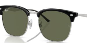 Lenti originali Ray-Ban RB4418D, colore 9A · Verde polarizzato · plastica
