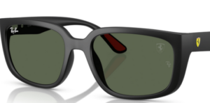 Lenti originali Ray-Ban RB4443M, colore 71 · Verde scuro · plastica