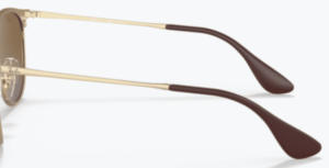 Aste originali Ray-Ban RB3539 Erika Metal, colore 112 · Oro opaco