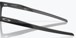 Aste originali Oakley OO8173 Activate, colore 10 · Nero satinato