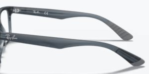 Aste originali Ray-Ban RB7025 vista, colore 5719 · Trasparent grigio blu