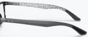 Aste originali Ray-Ban RB8901 vista, colore 5610 · Nero su grigio