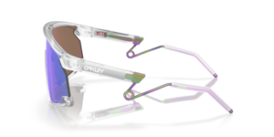 Aste originali Oakley OO9237 Bxtr Metal, colore 02 · Trasparente opaco