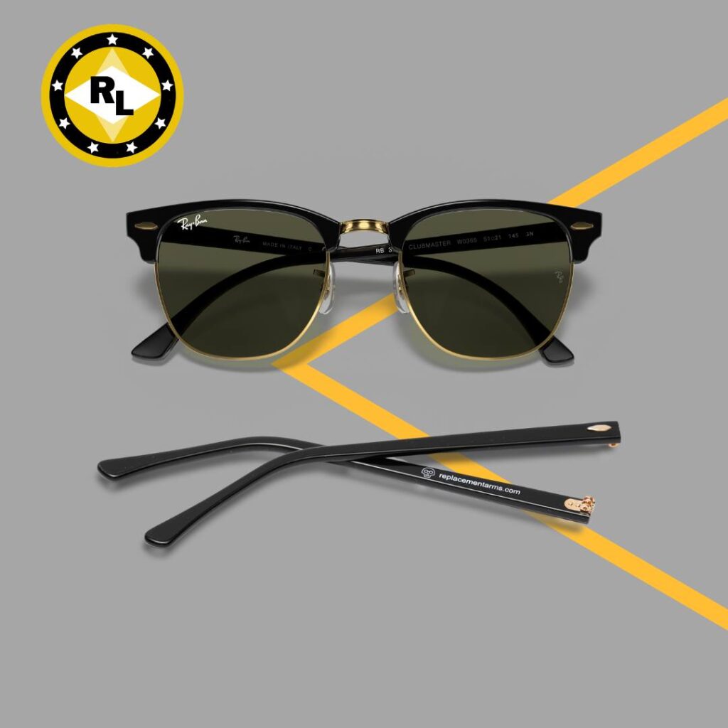 Stanghette – Aste compatibili con Ray-Ban 3016 Clubmaster