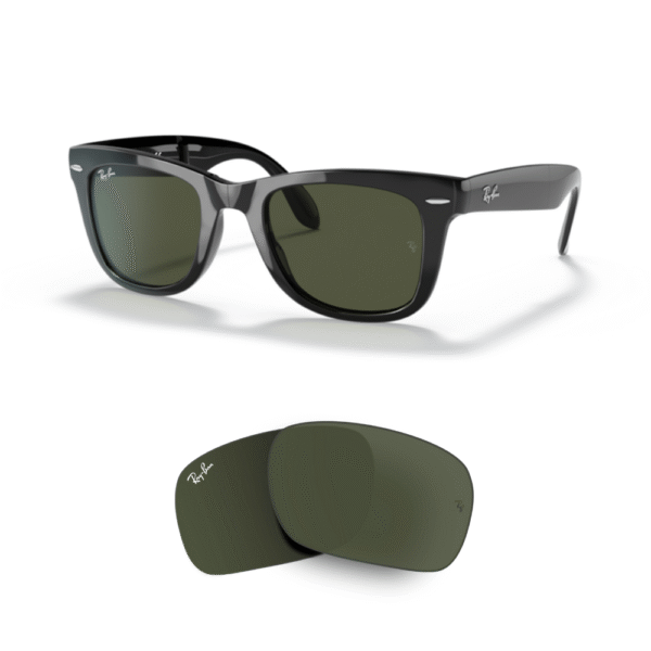 Lenti Ray-Ban 4105 Folding Wayfarer Originali
