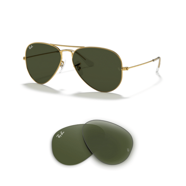 Lenti Ray-Ban 3025 Aviator Large Metal Originali