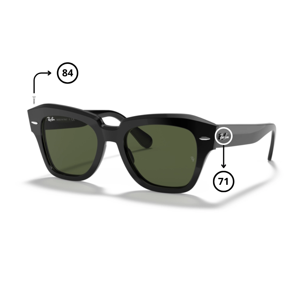 Pezzi di Ricambio Ray-Ban 2186 STATE STREET Originali