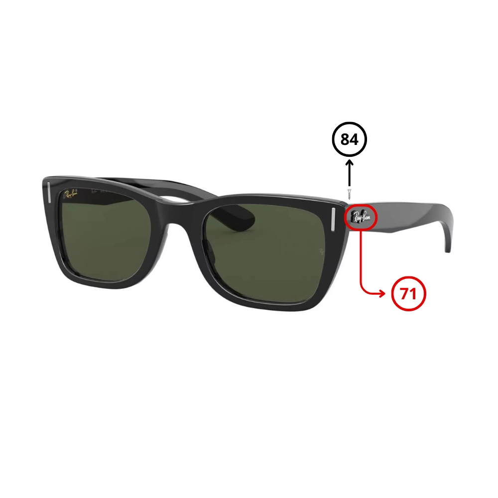 Pezzi di Ricambio Ray-Ban 2248 CARIBBEAN Originali