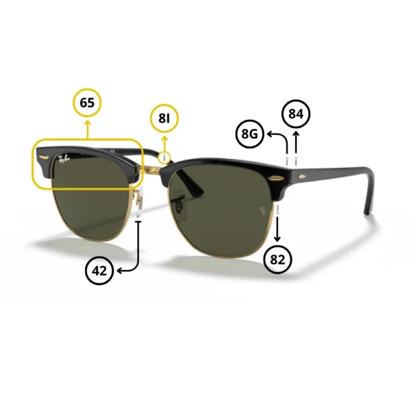 Pezzi di Ricambio Ray-Ban 3016 Originali