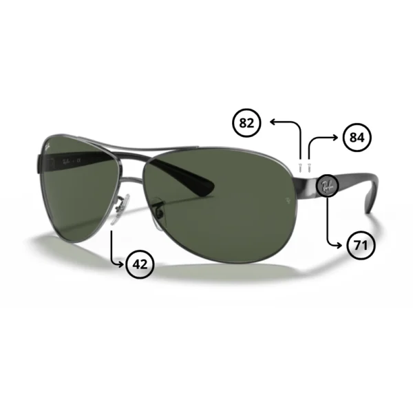 Pezzi di Ricambio Ray-Ban 3386 Originali