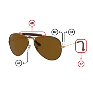 Pezzi di Ricambio Ray-Ban 3422Q Originali
