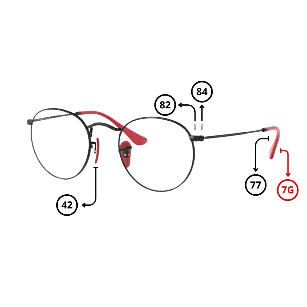 Pezzi di Ricambio Ray-Ban 3447V-M Originali