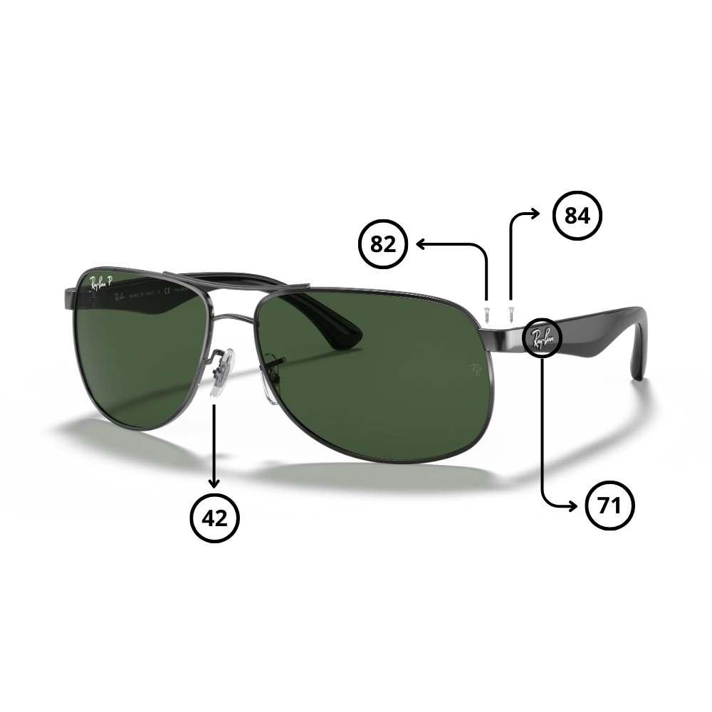 Pezzi di Ricambio Ray-Ban 3502 Originali
