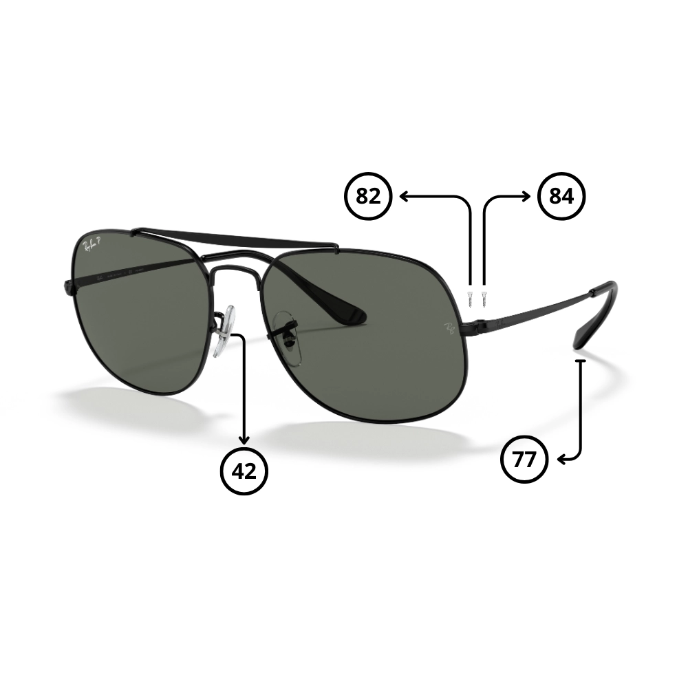 Pezzi di Ricambio Ray-Ban 3561 THE GENERAL Originali